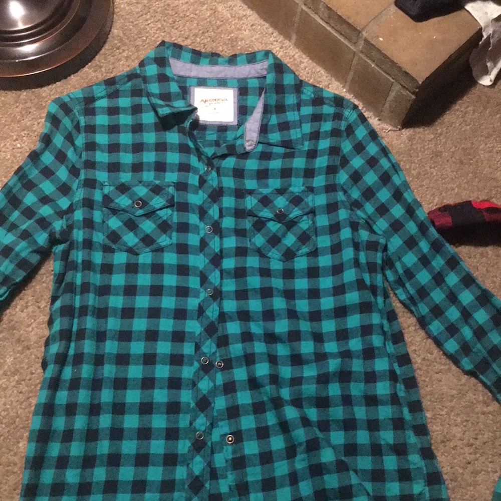 Green flannel